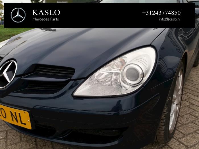 Mercedes SLK 3.0 280 V6 24V Sloopvoertuig (2007, Metallic, Blauw)
