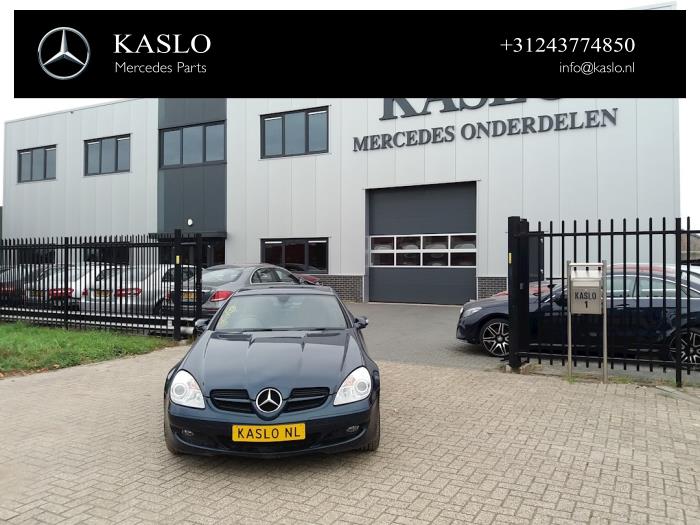 Mercedes SLK 3.0 280 V6 24V Sloopvoertuig (2007, Metallic, Blauw)