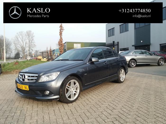 Mercedes C 1.6 C-180K 16V BlueEfficiency Sloopvoertuig (2009, Metallic, Grijs)