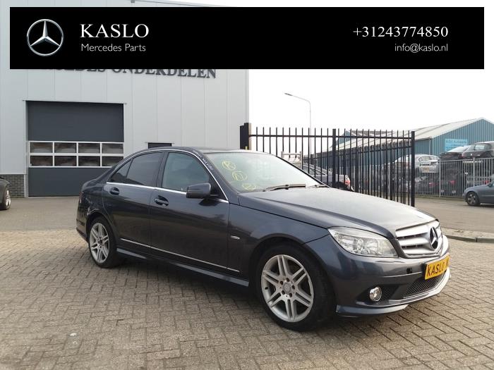 Mercedes C 1.6 C-180K 16V BlueEfficiency Sloopvoertuig (2009, Metallic, Grijs)