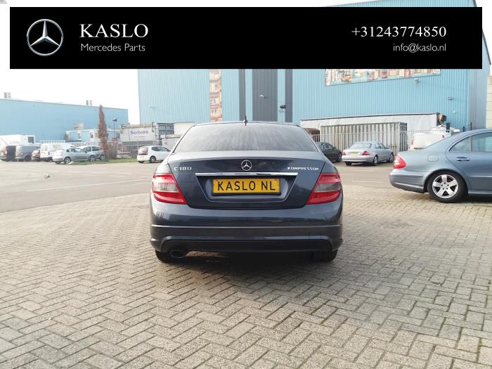 Mercedes C 1.6 C-180K 16V BlueEfficiency Sloopvoertuig (2009, Metallic, Grijs)