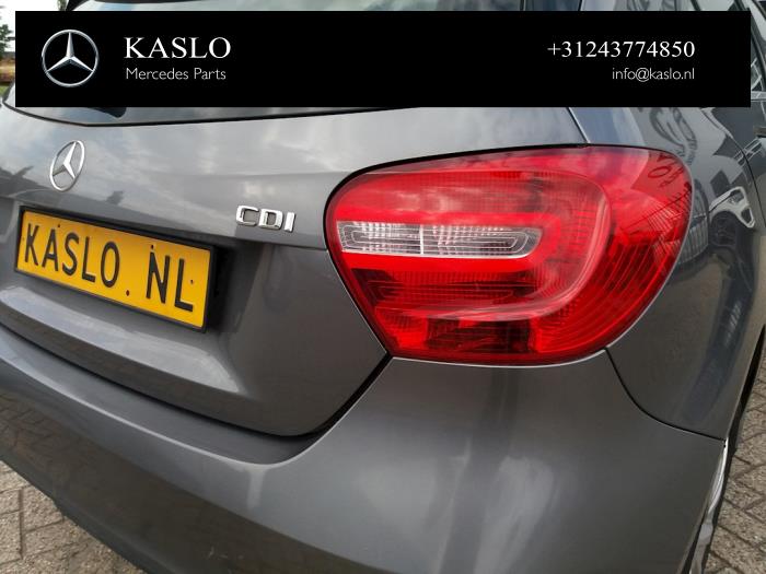 Mercedes A 1.5 A-180 CDI, A-180d 16V Sloopvoertuig (2013, Metallic, Grijs)