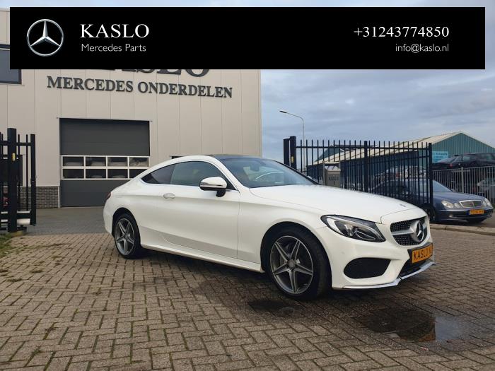 Mercedes C C-220d 2.2 16V BlueTEC Sloopvoertuig (2016, Metallic, Wit)
