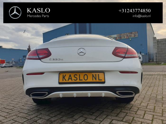 Mercedes C C-220d 2.2 16V BlueTEC Sloopvoertuig (2016, Metallic, Wit)