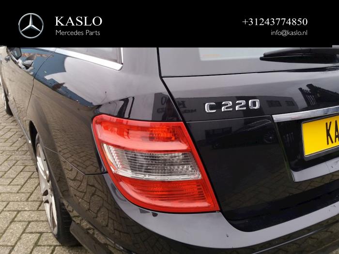 Mercedes C Estate 2.2 C-220 CDI 16V BlueEfficiency Sloopvoertuig (2011, Metallic, Zwart)