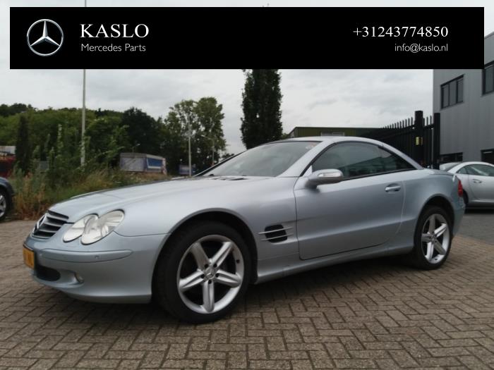 Mercedes SL 3.7 SL-350 V6 18V Sloopvoertuig (2004, Metallic, Zilver)