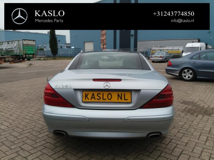 Mercedes SL 3.7 SL-350 V6 18V Sloopvoertuig (2004, Metallic, Zilver)