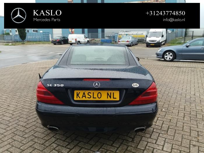 Mercedes SL 3.7 SL-350 V6 18V Sloopvoertuig (2005, Donker, Blauw)