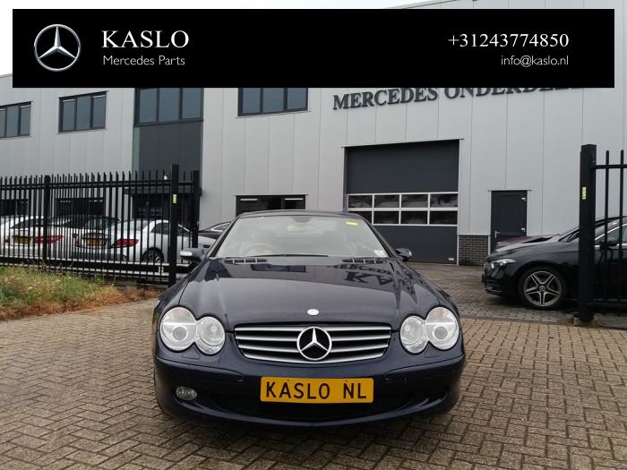 Mercedes SL 3.7 SL-350 V6 18V Sloopvoertuig (2005, Donker, Blauw)