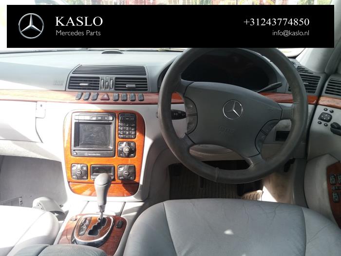 Mercedes S 3.2 S-320 CDI 24V Sloopvoertuig (2002, Metallic, Blauw)