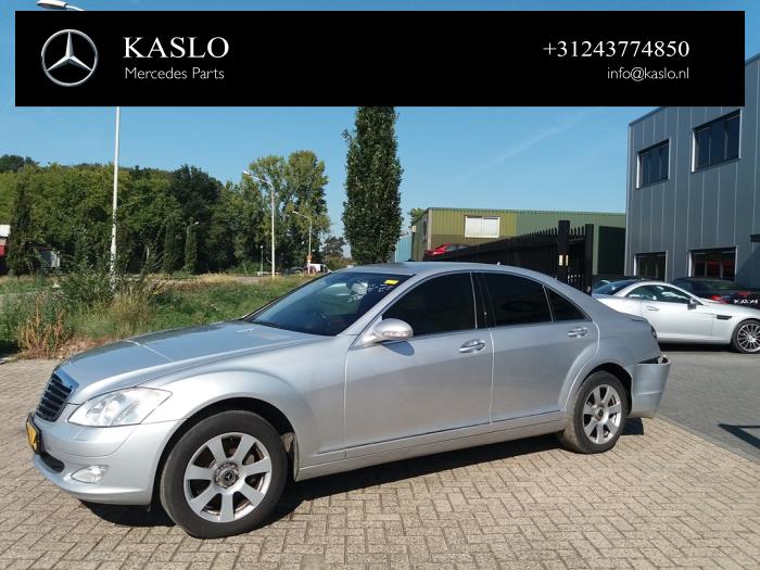 Mercedes S 3.0 S-320 CDI 24V Sloopvoertuig (2007, Metallic, Zilvergrijs)