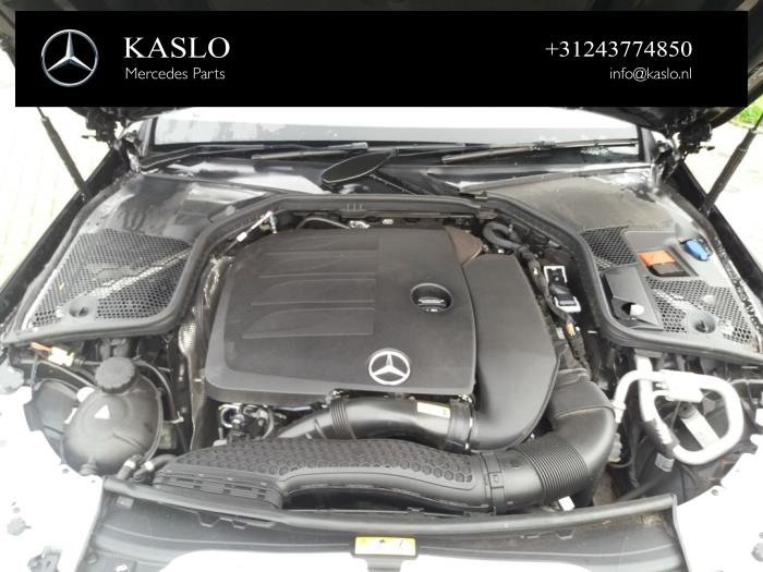 Mercedes C C-300 2.0 Turbo 16V Sloopvoertuig (2018, Metallic, Zwart)