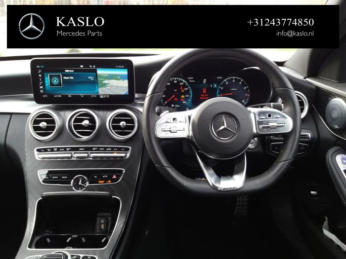 Mercedes C C-300 2.0 Turbo 16V Sloopvoertuig (2018, Metallic, Zwart)
