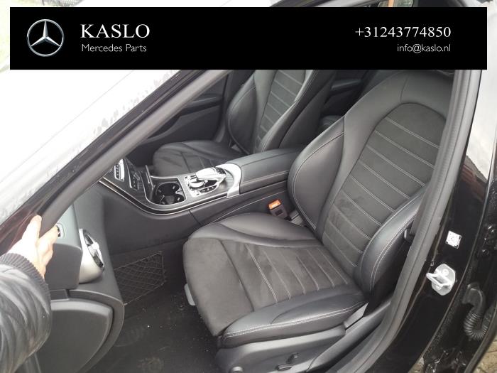 Mercedes C C-300 2.0 Turbo 16V Sloopvoertuig (2018, Metallic, Zwart)