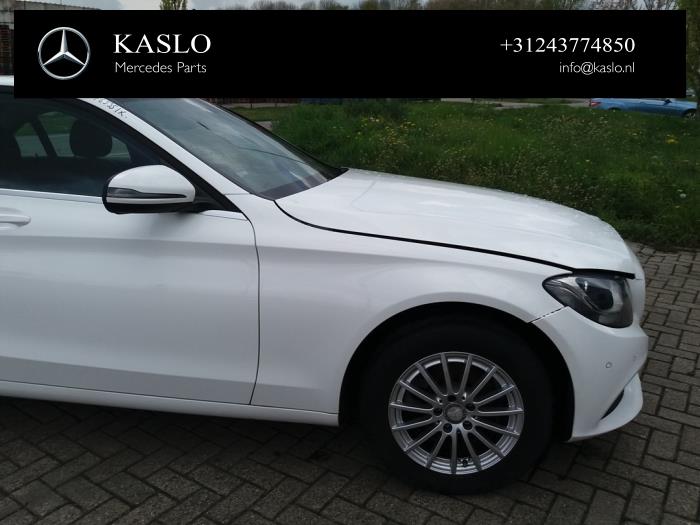 Mercedes C C-200 1.6 CDI BlueTEC, C-200 d 16V Sloopvoertuig (2015, Wit)