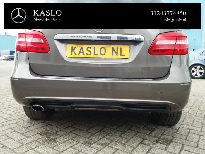 Mercedes B 1.8 B-180 CDI BlueEFFICIENCY 16V Sloopvoertuig (2012, Metallic, Grijs)