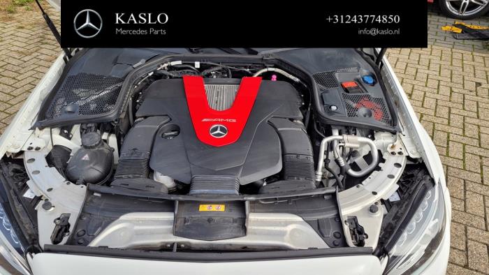 Mercedes C C-43 AMG 3.0 V6 24V Turbo 4-Matic Sloopvoertuig (2017, Wit)