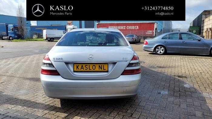 Mercedes S 3.0 S-320 CDI 24V Sloopvoertuig (2007, Metallic, Zilvergrijs)