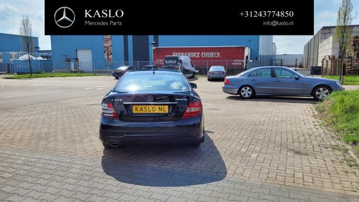 Mercedes C 2.2 C-220 CDI 16V BlueEfficiency Sloopvoertuig (2012, Zwart)