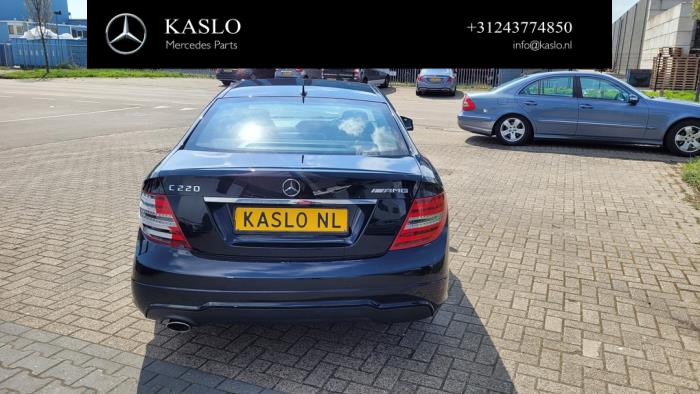 Mercedes C 2.2 C-220 CDI 16V BlueEfficiency Sloopvoertuig (2012, Zwart)