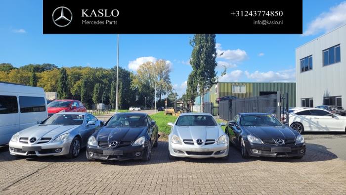 Mercedes SLK 1.8 200 K 16V Sloopvoertuig (2004, Metallic, Zilver)