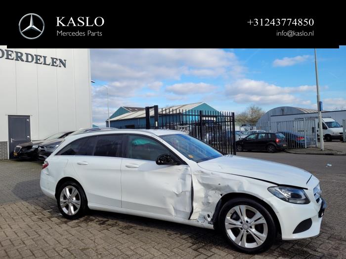 Mercedes C Estate C-220 CDI BlueTEC, C-220 d 2.2 16V Sloopvoertuig (2015, Wit)