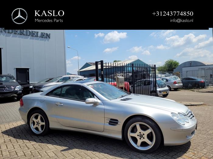 Mercedes SL 3.7 SL-350 V6 18V Sloopvoertuig (2005, Metallic, Zilver)