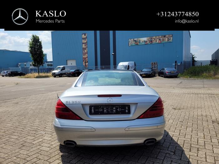Mercedes SL 3.7 SL-350 V6 18V Sloopvoertuig (2005, Metallic, Zilver)