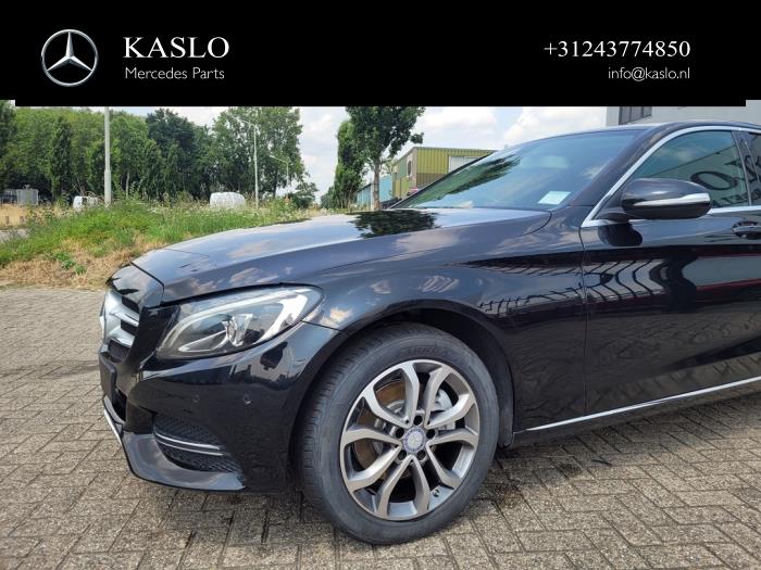 Mercedes C C-220 2.2 CDI BlueTEC, C-220 d 16V Sloopvoertuig (2015, Metallic, Zwart)