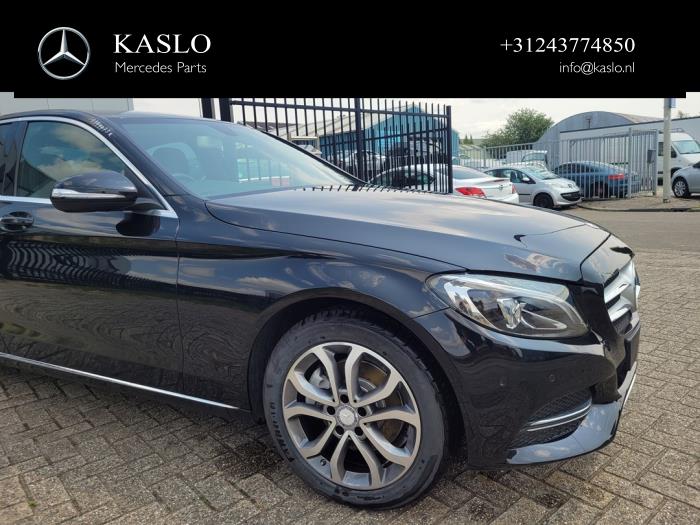Mercedes C C-220 2.2 CDI BlueTEC, C-220 d 16V Sloopvoertuig (2015, Metallic, Zwart)