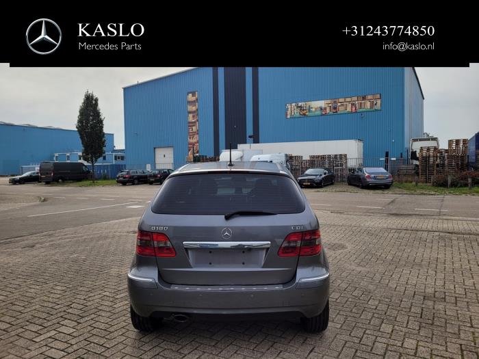 Mercedes B 2.0 B-180 CDI 16V Sloopvoertuig (2009, Metallic, Grijs)