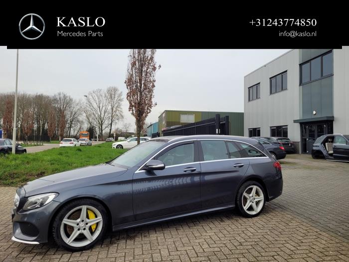 Mercedes C Estate C-300 CDI BlueTEC HYBRID, C-300 h 2.2 16V Sloopvoertuig (2015, Metallic, Grijs)