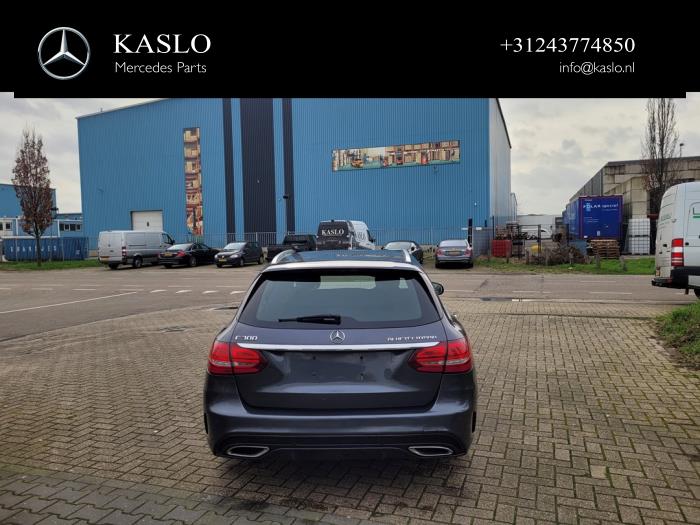 Mercedes C Estate C-300 CDI BlueTEC HYBRID, C-300 h 2.2 16V Sloopvoertuig (2015, Metallic, Grijs)
