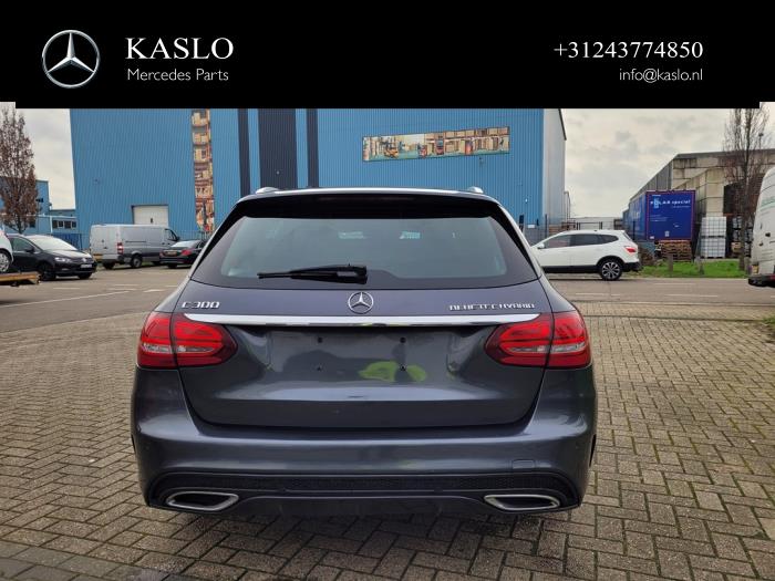 Mercedes C Estate C-300 CDI BlueTEC HYBRID, C-300 h 2.2 16V Sloopvoertuig (2015, Metallic, Grijs)