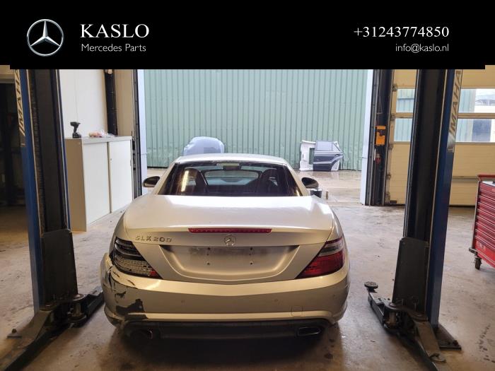 Mercedes SLK 1.8 200 16V BlueEFFICIENCY Sloopvoertuig (2012, Metallic, Zilver)