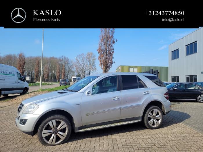 Mercedes ML II 3.0 ML-350 CDI BlueTec 4-Matic V6 24V Sloopvoertuig (2010, Metallic, Zilver)