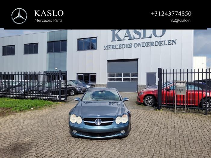 Mercedes SL 5.0 SL-500 V8 24V Sloopvoertuig (2002, Metallic, Blauw)