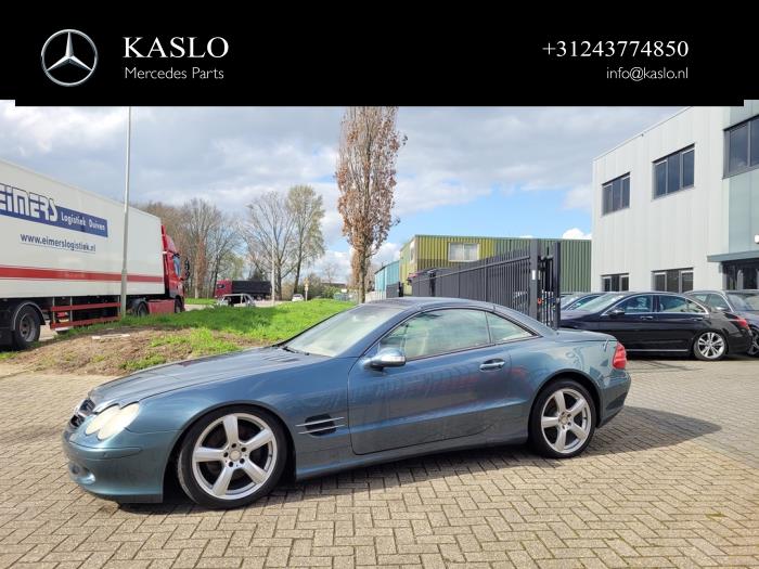 Mercedes SL 5.0 SL-500 V8 24V Sloopvoertuig (2002, Metallic, Blauw)