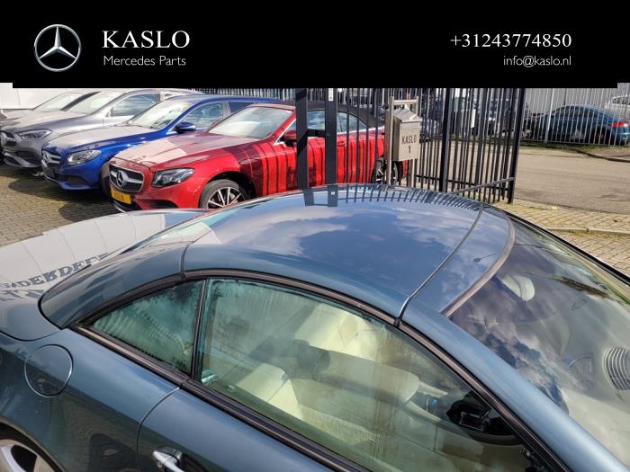 Mercedes SL 5.0 SL-500 V8 24V Sloopvoertuig (2002, Metallic, Blauw)