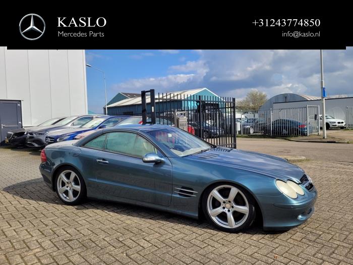 Mercedes SL 5.0 SL-500 V8 24V Sloopvoertuig (2002, Metallic, Blauw)