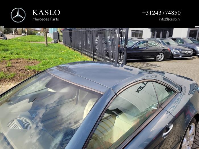 Mercedes SL 5.0 SL-500 V8 24V Sloopvoertuig (2002, Metallic, Blauw)