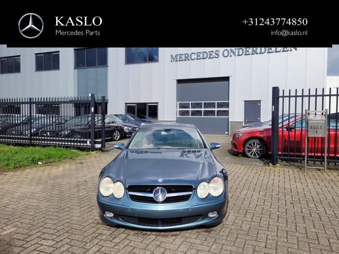 Mercedes SL 5.0 SL-500 V8 24V Sloopvoertuig (2002, Metallic, Blauw)