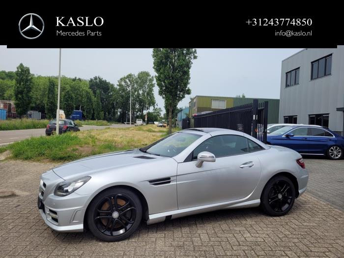 Mercedes SLK 2.1 250 CDI 16V BlueEFFICIENCY Sloopvoertuig (2013, Metallic, Zilver)