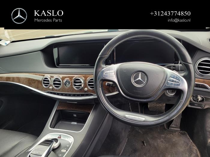 Mercedes S 3.0 S-350 BlueTEC, S-350d 24V Sloopvoertuig (2015, Metallic, Zilver)