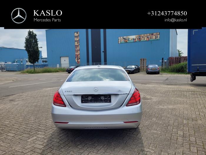 Mercedes S 3.0 S-350 BlueTEC, S-350d 24V Sloopvoertuig (2015, Metallic, Zilver)