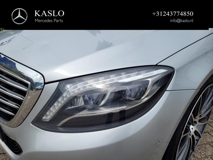 Mercedes S 3.0 S-350 BlueTEC, S-350d 24V Sloopvoertuig (2015, Metallic, Zilver)