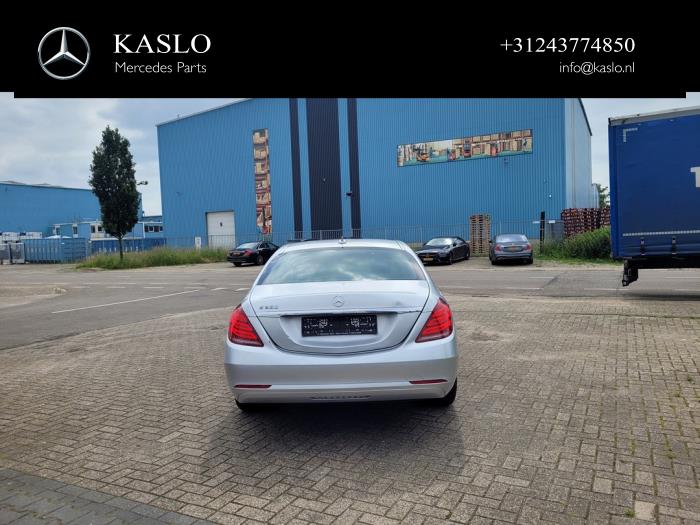 Mercedes S 3.0 S-350 BlueTEC, S-350d 24V Sloopvoertuig (2015, Metallic, Zilver)
