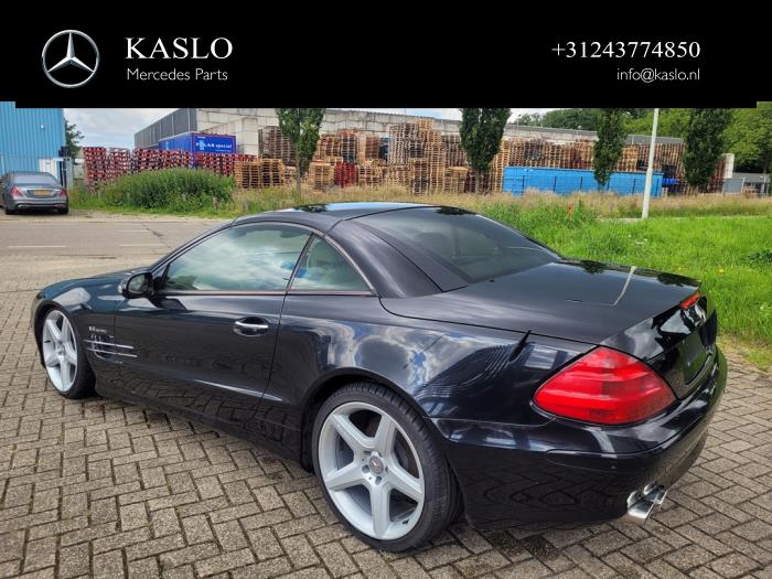 Mercedes SL 5.0 SL-500 V8 24V Sloopvoertuig (2002, Metallic, Zwart)