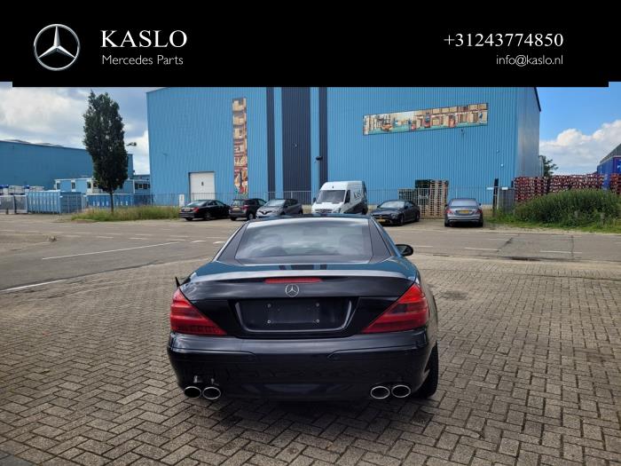 Mercedes SL 5.0 SL-500 V8 24V Sloopvoertuig (2002, Metallic, Zwart)