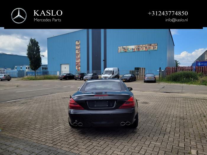 Mercedes SL 5.0 SL-500 V8 24V Sloopvoertuig (2002, Metallic, Zwart)